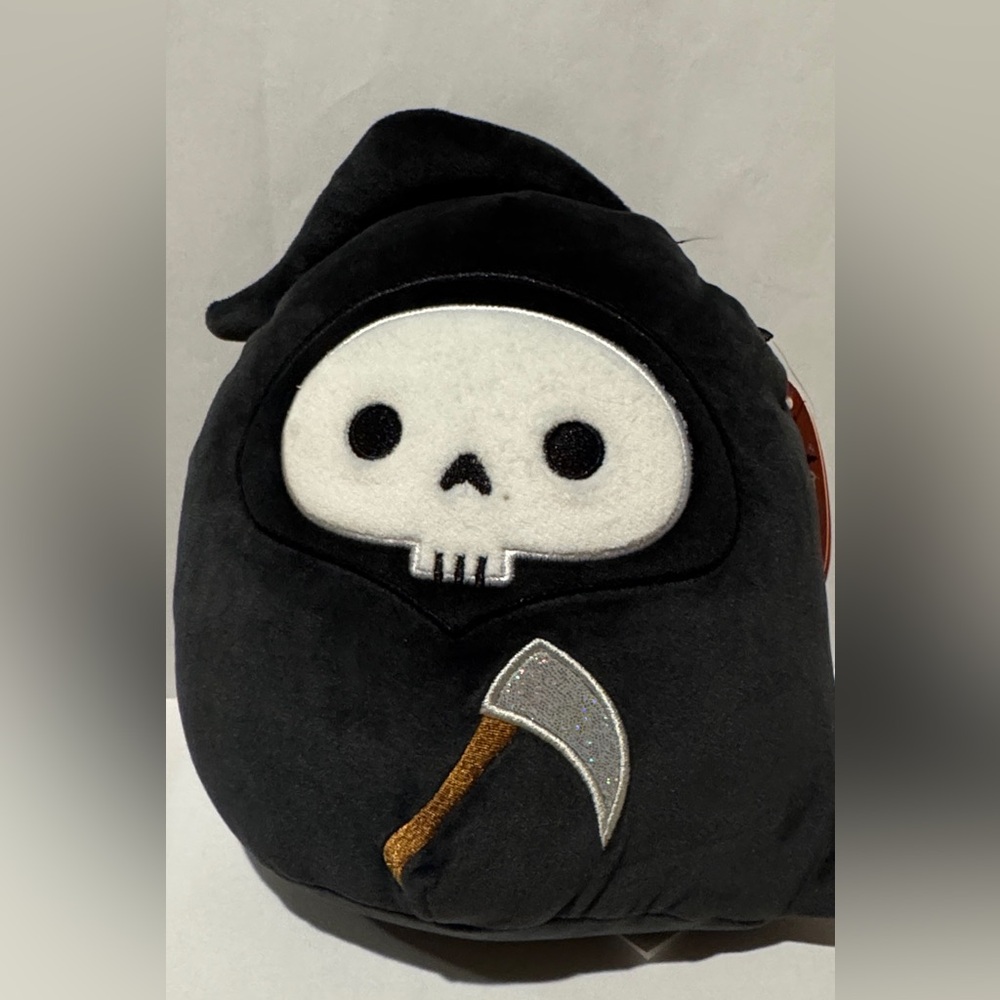 Squishmallows OTTO Grim Reaper 8” Halloween Rare Hard to Find Plushie Emo NEW